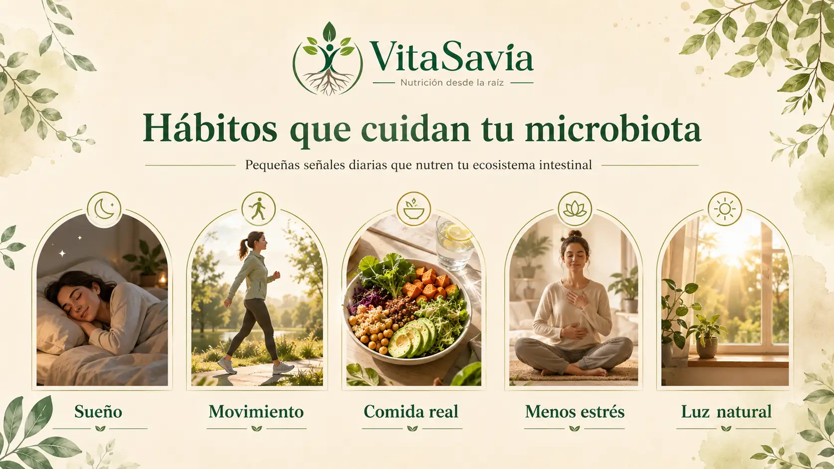 Hábitos para mejorar la microbiota intestinal
