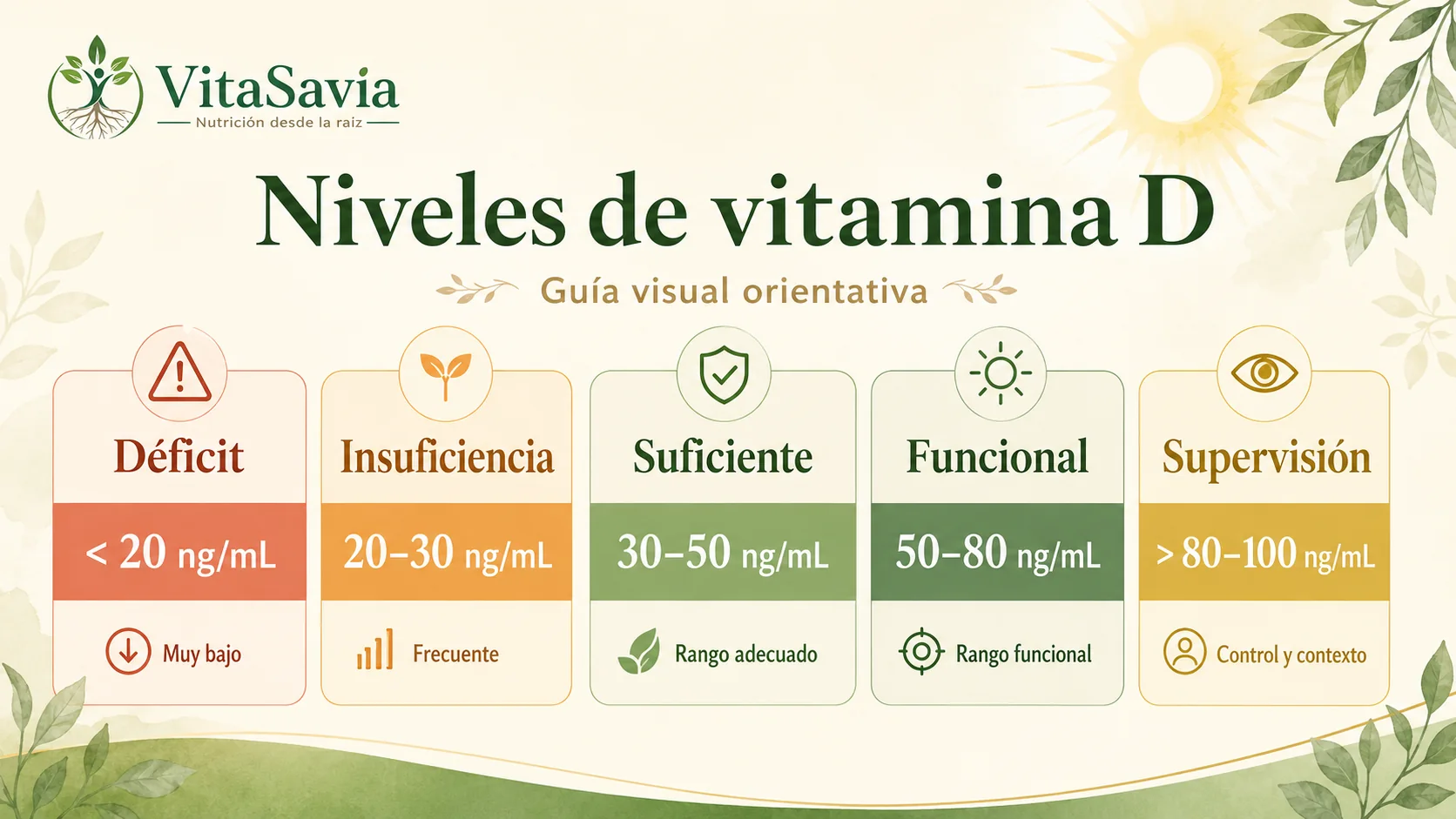 Vida bajo techo y déficit de vitamina D
