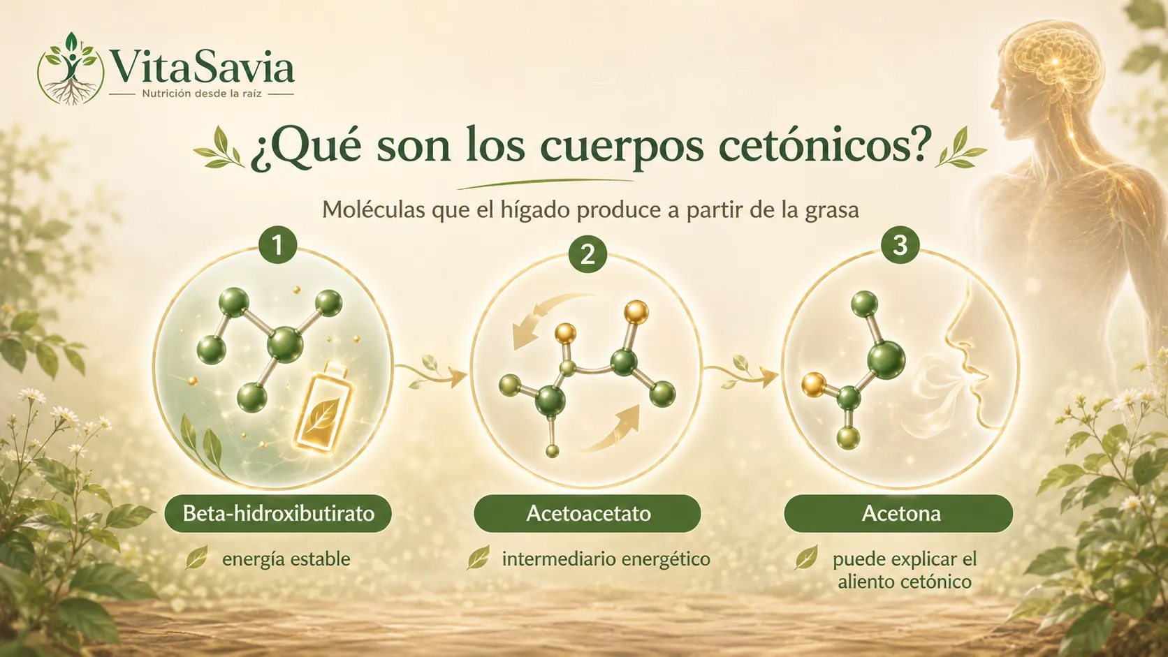 Tipos de cuerpos cetónicos en cetosis