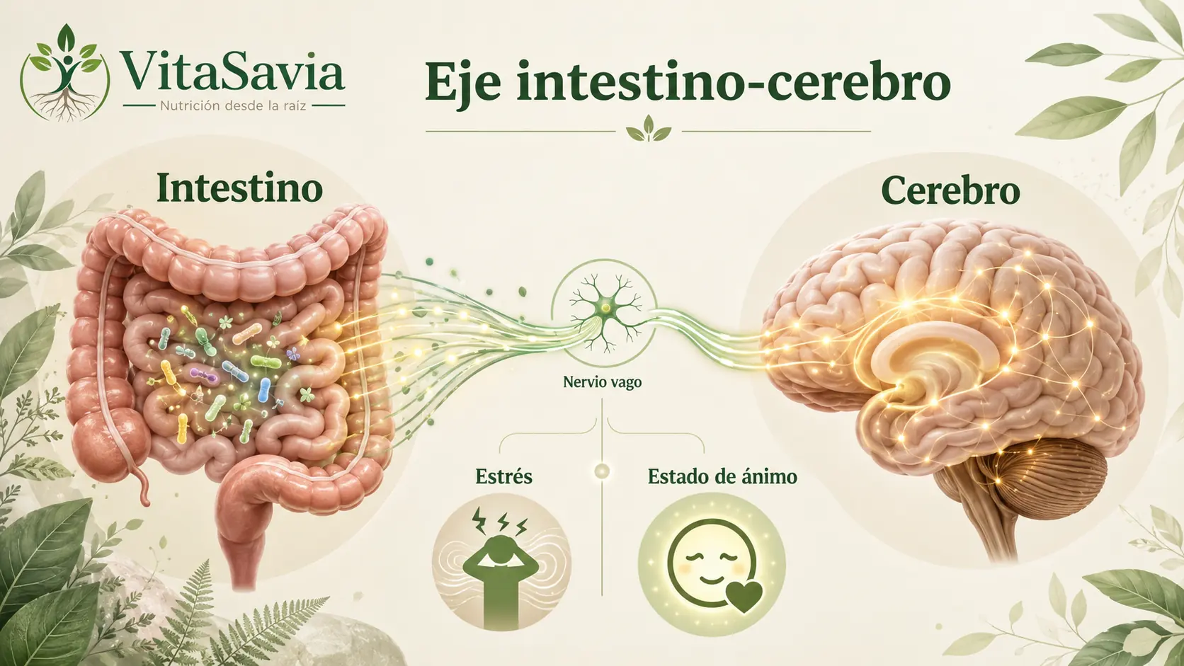 Eje intestino cerebro y microbiota intestinal