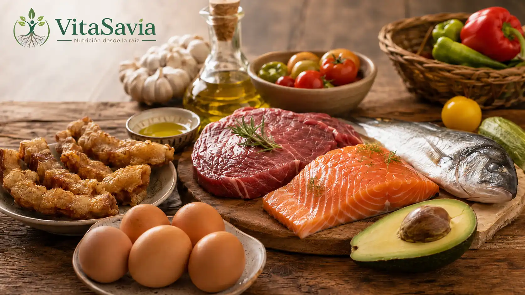 Comida real para favorecer la cetosis