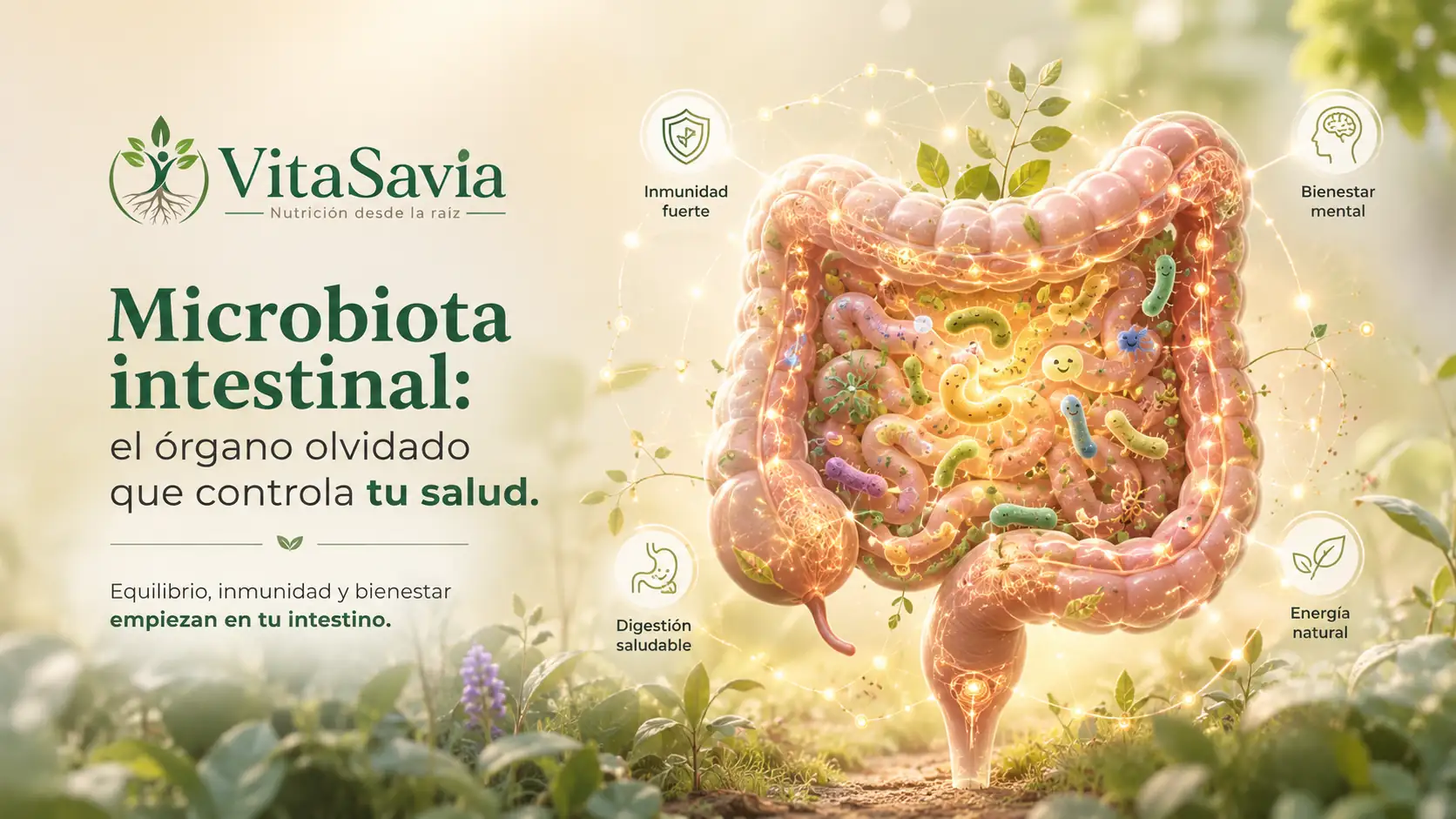 Microbiota intestinal como ecosistema vivo