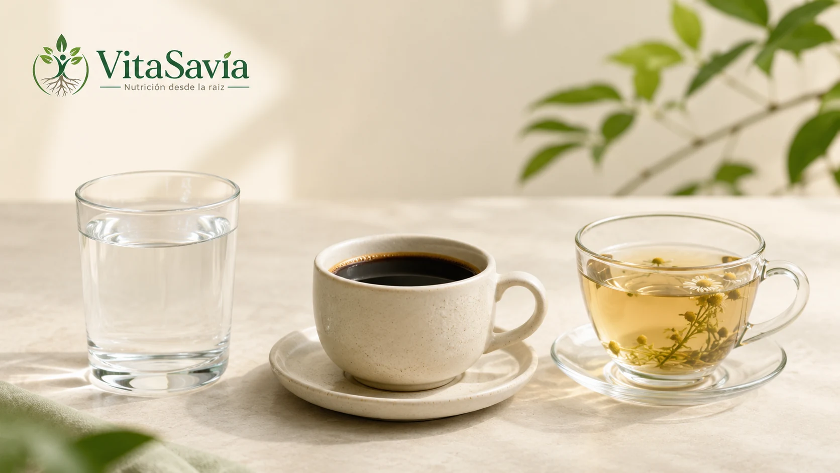 Agua, café solo e infusión durante el ayuno intermitente